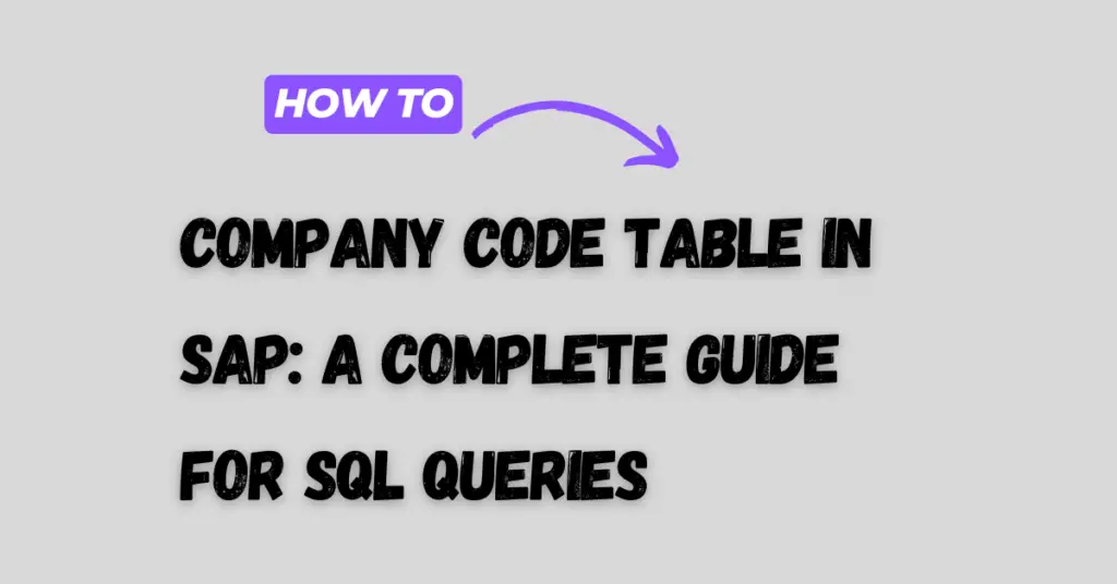 What is BSEG Table in SAP? - Tables in SAP