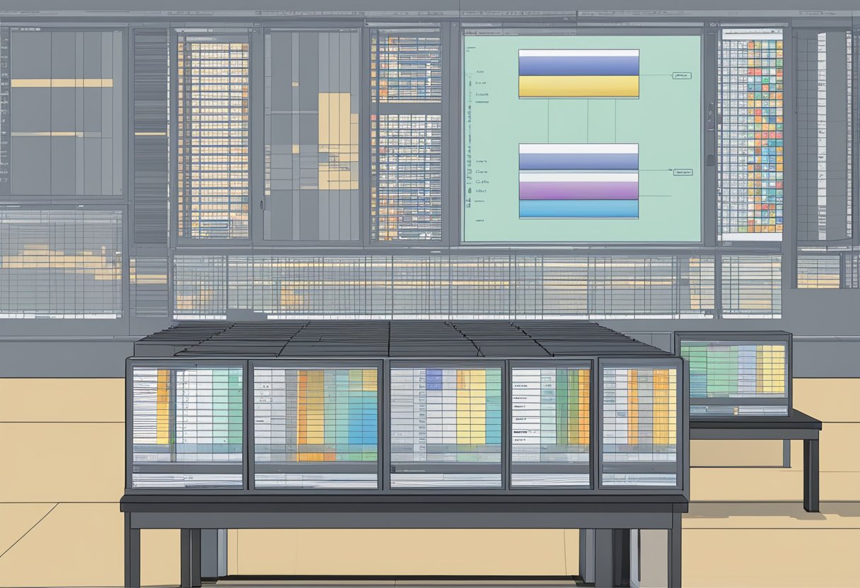 A computer screen displaying a vbrk table in SAP with rows and columns of data