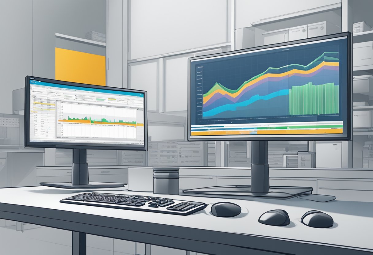 A computer screen displaying an MRP optimization and maintenance controller table in SAP